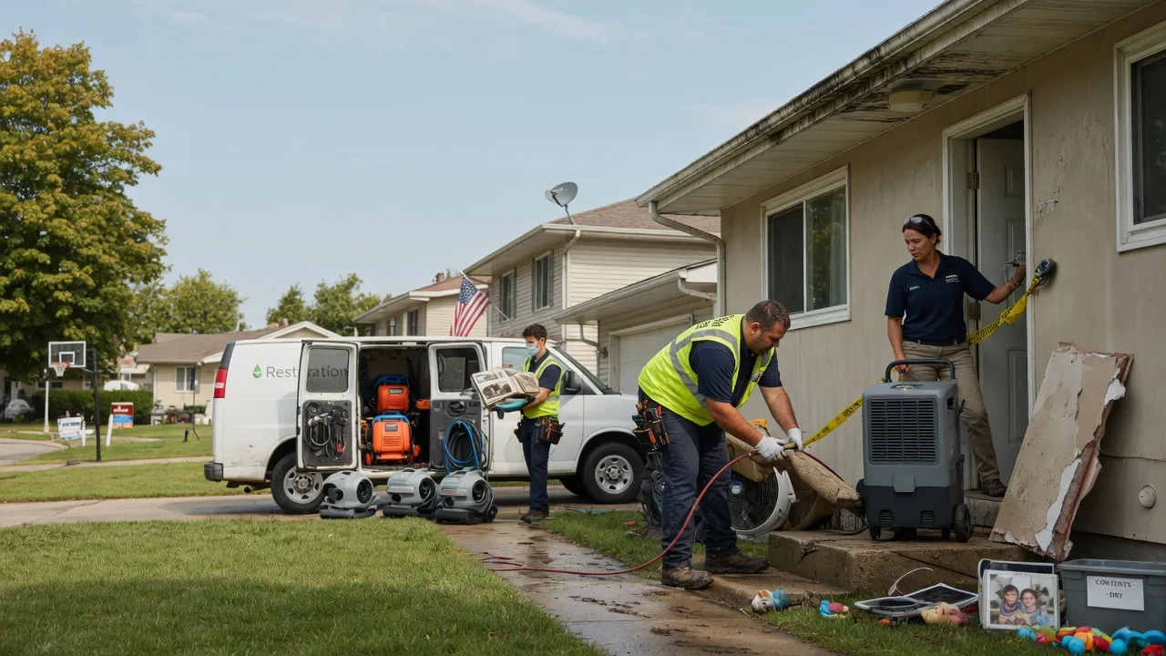 Water Damage Restoration in Spanishburg, WV near me